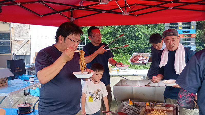 第1回友動運輸バーベキュー大会開催